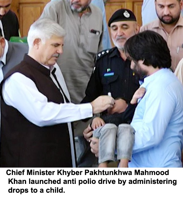 انسداد پولیو مہم،صوبے میں پانچ روزہ انسداد پولیو مہم کا افتتاح