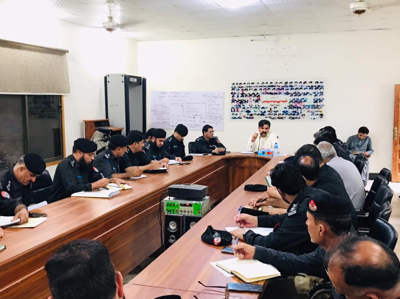 سوات:عید الضحیٰ کے دوران امن وامان کی فضاء قائم رکھنے کیلئے سکیورٹی پلان تشکیل