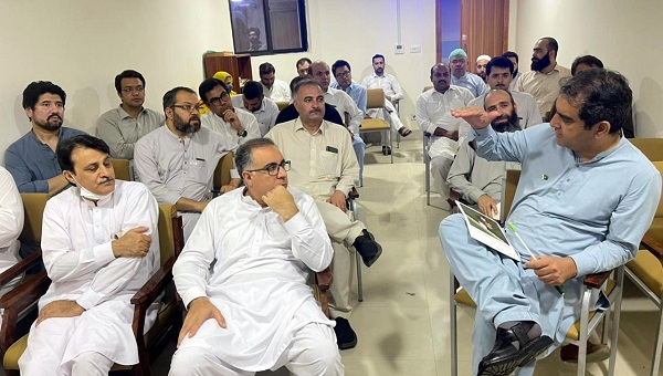 سوسائٹی آف سرجنز ایسو سی ایشن ضلع سوات کے کابینہ کا  پہلا اجلاس