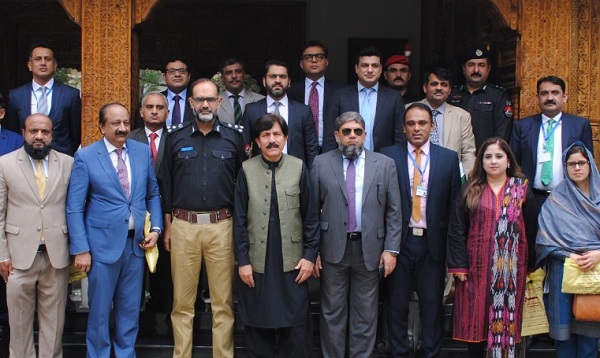 نیشنل انسٹیٹیوٹ آف مینجمنٹ لاہور میں جاری سئینیر مینجمنٹ کورس کے زیرِ تربیت آفیسرز کا سوات دورہ