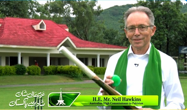 پاکستان کو 75 واں یوم ازادی مبارک ہوں، آسٹریلوی ہائی کمشنر نیل ہاکنز