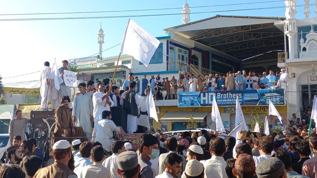 سوات:ملم جبہ اور مدین میں امن مارچ،علاقہ عوام کے احتجاجی ریلی و مظاہرے