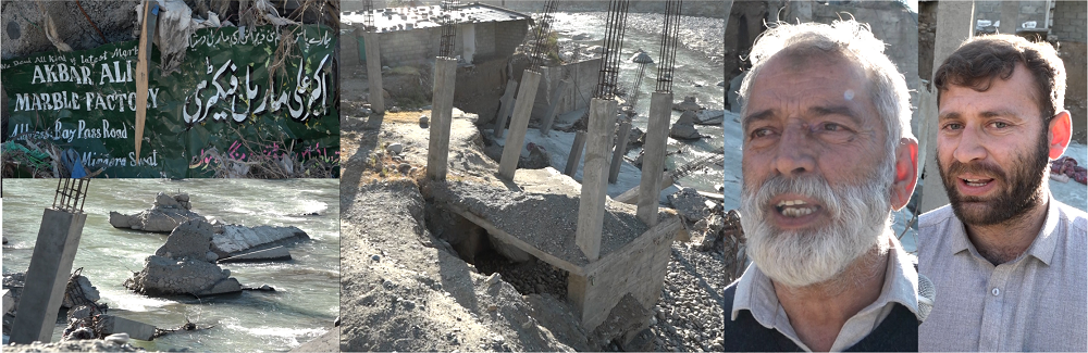 سوات ،سیلاب سے بائی پاس تختہ بند میں واقع اکبرعلی ماربل فیکٹری بھی تباہ، کروڑوں کا نقصان